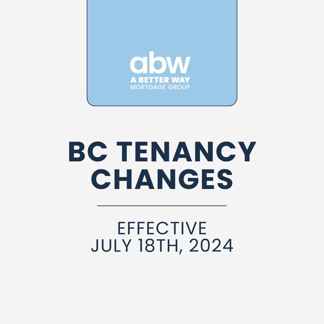 CHANGES TO BC Residential Tenancy Act ! Victoria Landlords please be aware