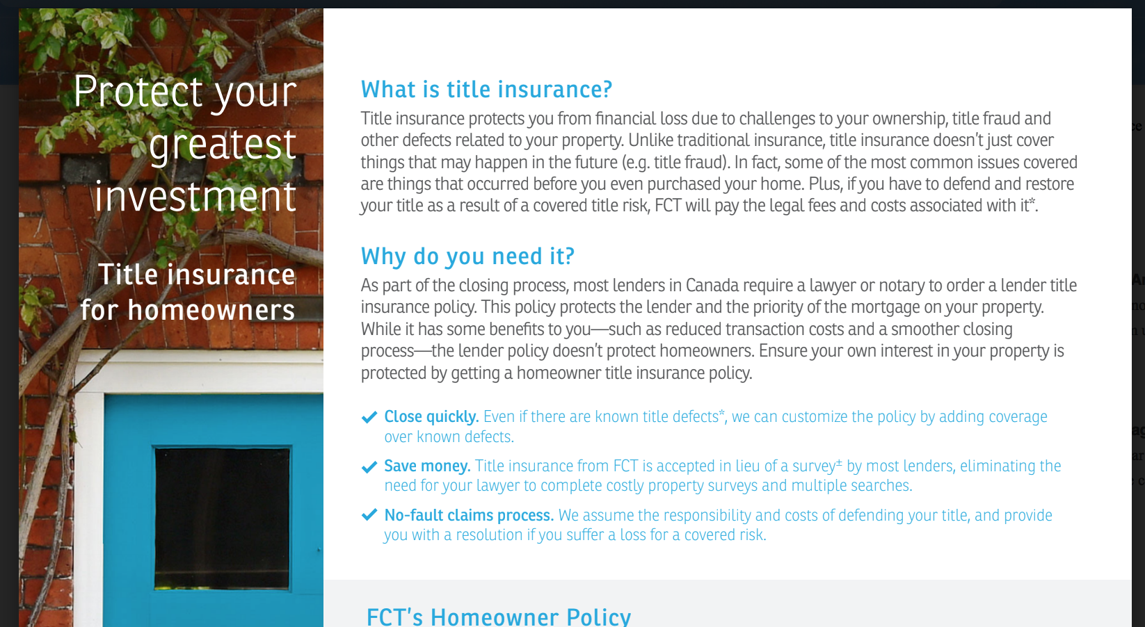 The Importance of Title Insurance for your Home